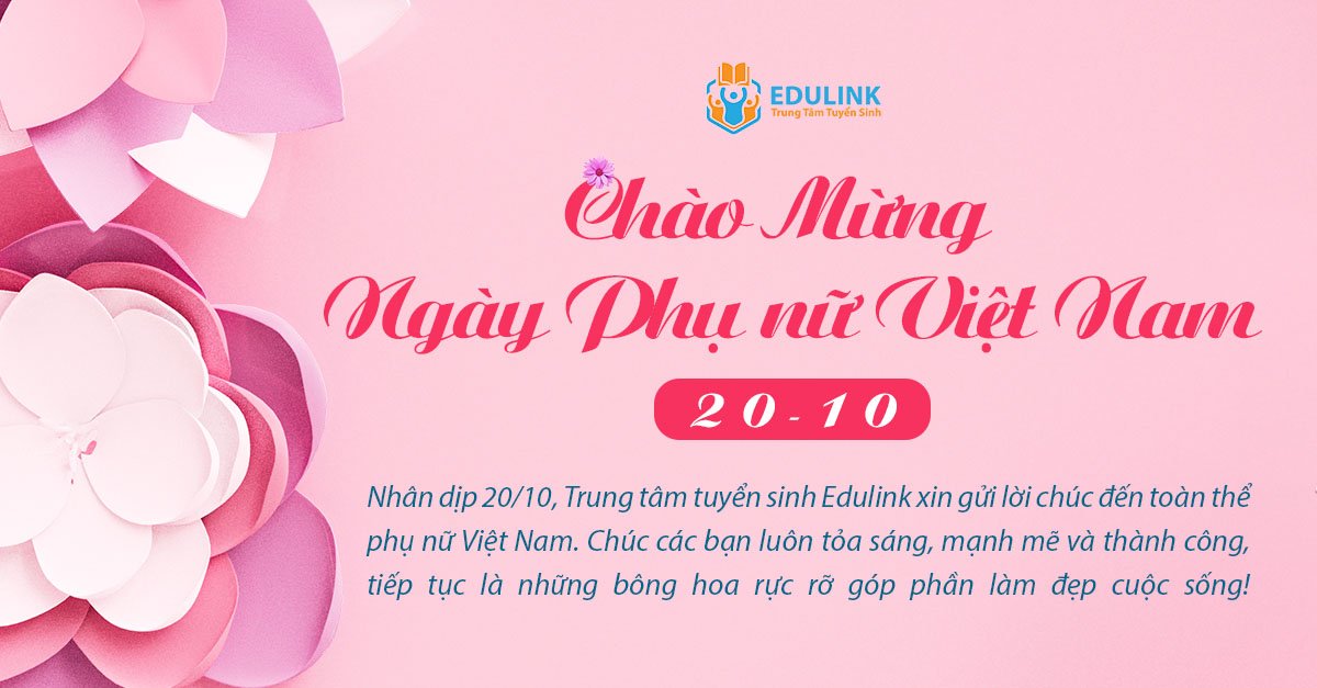 Edulink Chào mừng ngày Phụ nữ Việt Nam 20/10