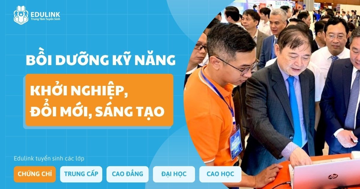 Bồi dưỡng kỹ năng khởi nghiệp, đổi mới, sáng tạo - Trung tâm tuyển sinh Edulink