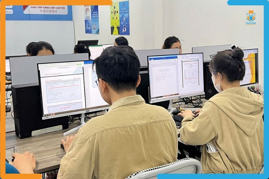 Luyện thi chứng chỉ CNTT Cơ bản - trung tâm tuyển sinh Edulink